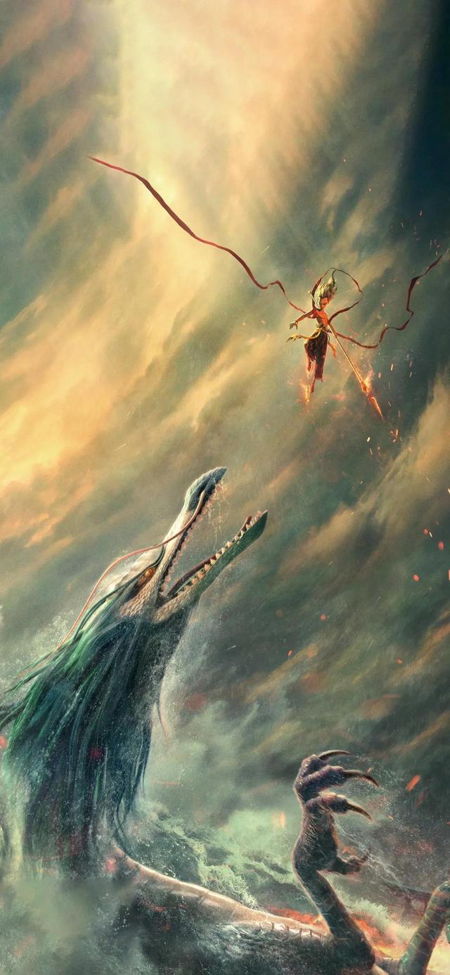 哪吒魔童降世图片，哪吒魔童降世哪吒变身图（壁纸，哪吒之魔童降世系列）