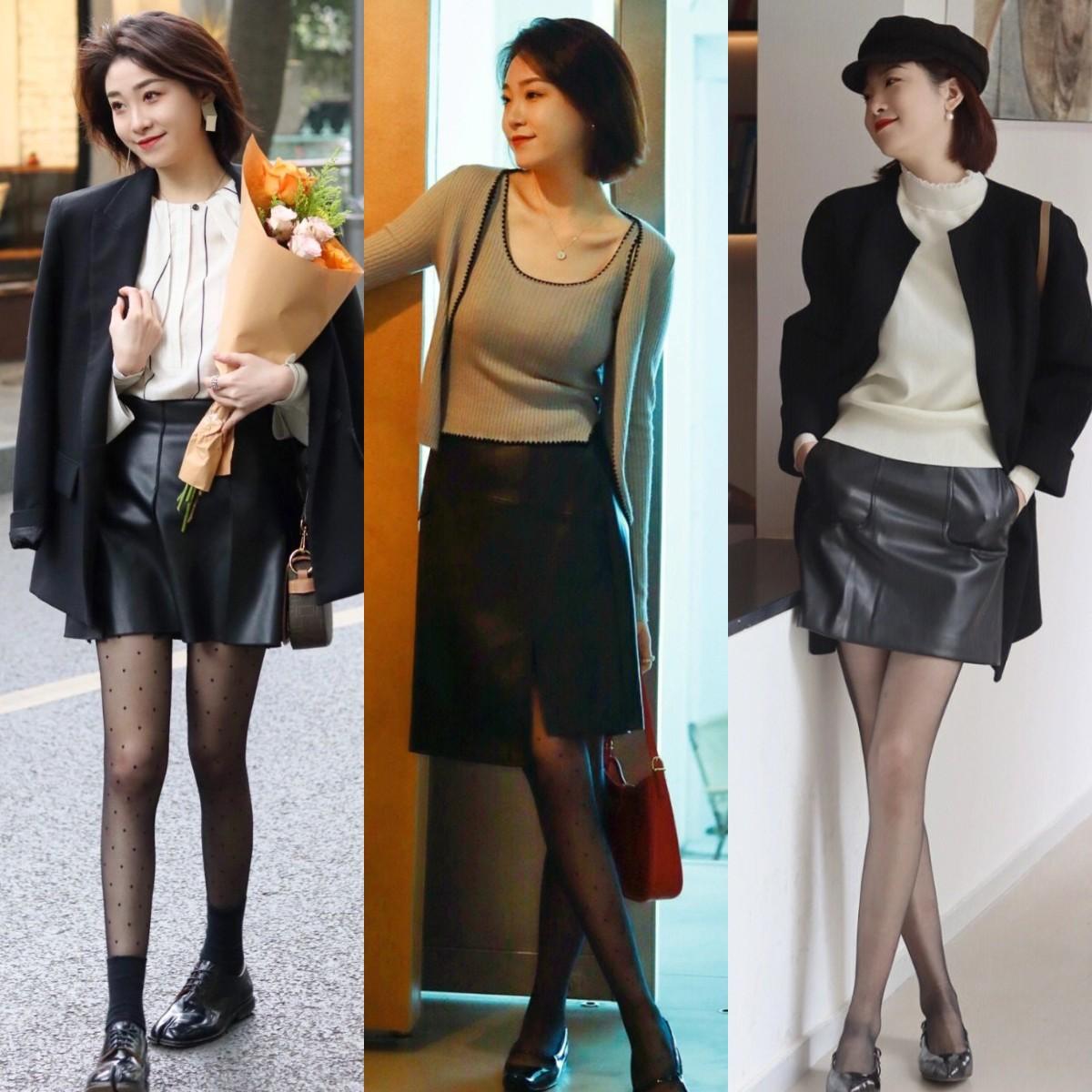 黑丝袜可以搭配哪些裙子?