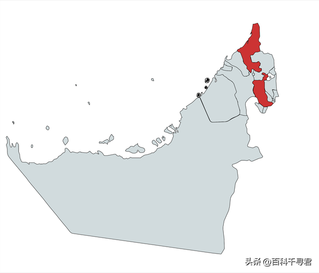 阿拉伯联合酋长国，阿联酋7个酋长国概况