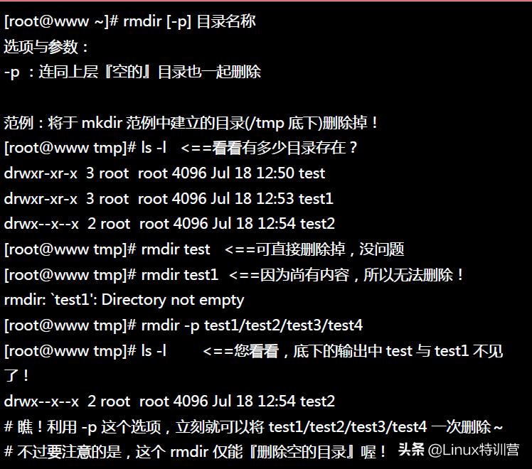 linux系统基本命令的目录（关于linux常用基本命令实例）