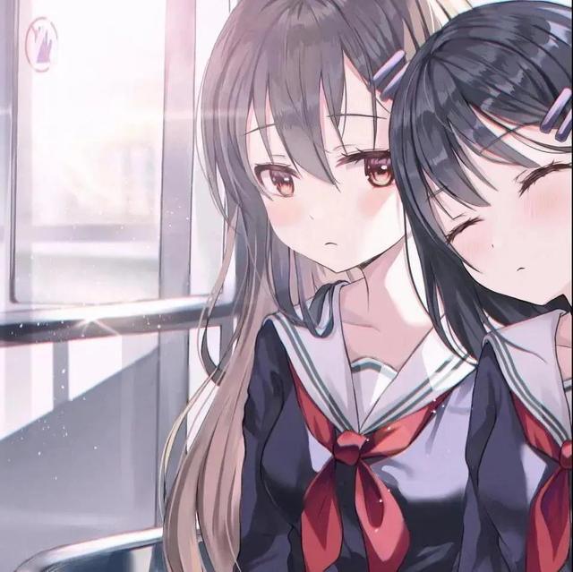 闺蜜头像 双人 动漫，两人好看的动漫闺蜜头像微信（动漫闺蜜头像）