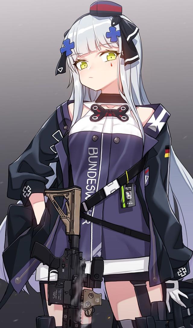 少女前线头像，少女前线（1月新番动画《少女前线》火不起来图片）