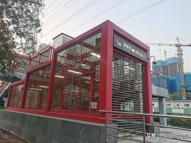 佛山地铁2号线南庄站位置，佛山地铁2号线南庄站A出入口、湖涌站A2、A3出入口开通使用