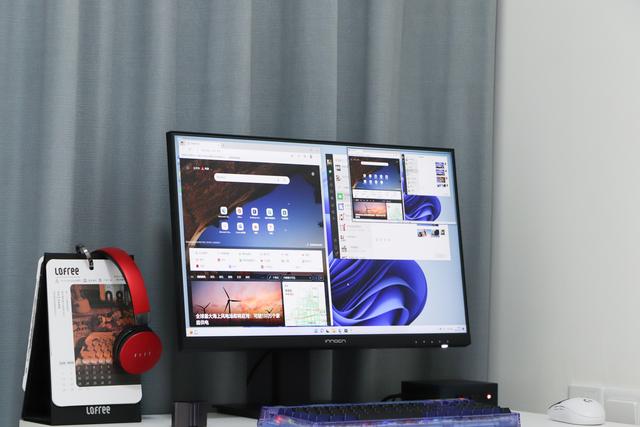 显示器与主机连接线图，怎样连接电脑主机与显示器（INNOCN专业美术显示器）