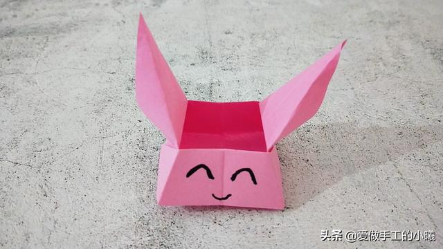 如何折一个可爱的收纳盒，如何折一个可爱的收纳盒视频（折个超可爱的兔子收纳盒吧）