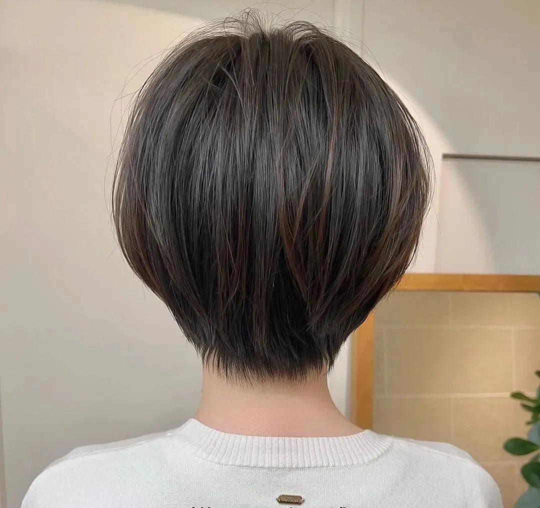 40岁女性短发发型图片 圆脸(40岁女短发发型图片大全2021) - 珍缘易学