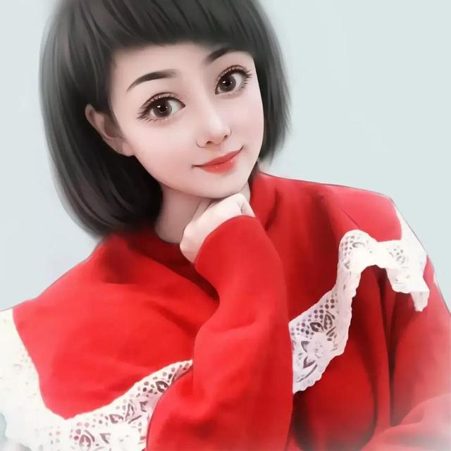 女生图片唯美清新，唯美清新女生头像微信（清新唯美的女生手绘漫画）