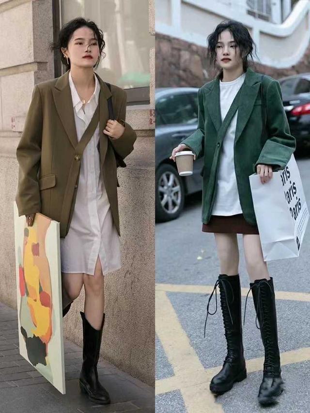 春节穿搭女装，春季时尚穿搭女（跟着韩国博主学穿搭）