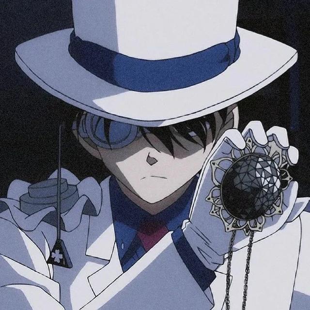 动漫怪盗基德头像微信，动漫怪盗基德头像（<黑羽快斗>头像合集）