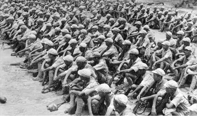 一个集团军有多少人，中国13个集团军（抗日战争时期兵力天花板）