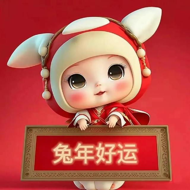 微信头像2023卡通兔子头像，2023萌兔头像