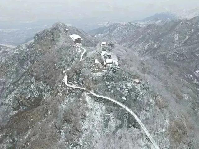 陕西省渭南市少华山景点，用美景温暖整个寒冬