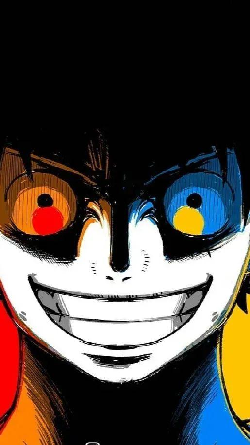 帅气的头像动漫 男生 黑暗系，动漫男生暗黑系头像微信（海贼王壁纸，路飞暗黑系列）