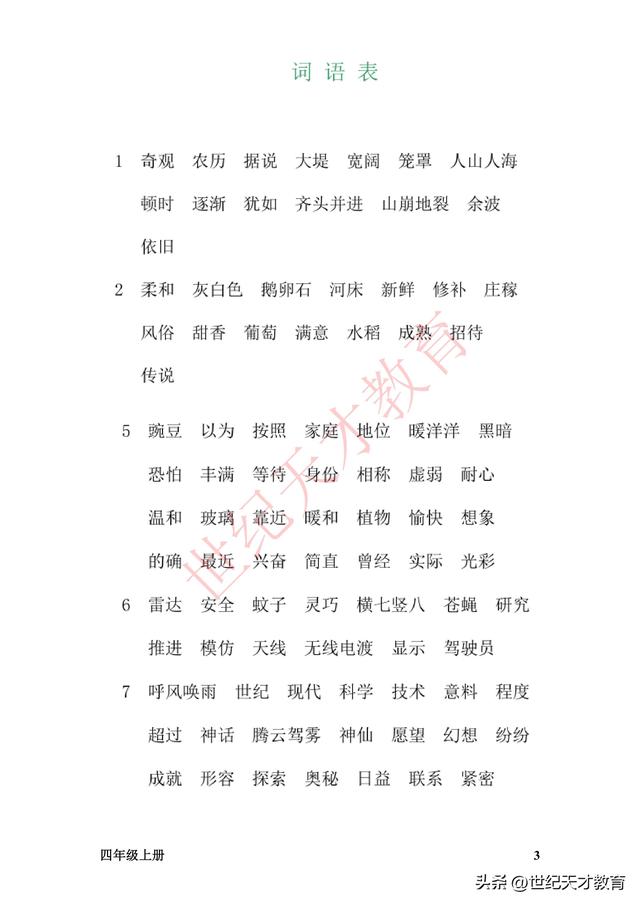 四会字是什么意思，四会字生字是什么意思（一起积累——拼音、字、词）