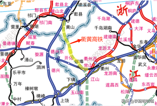 合康高铁详细走向，<规划>这样的线路走向