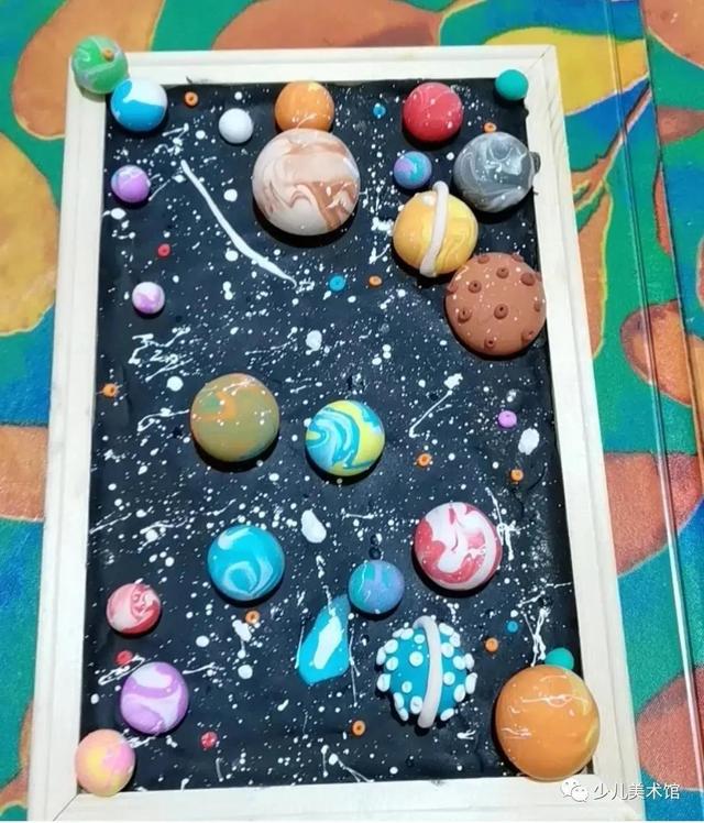 儿童diy手工画6-8岁，让孩子爱上黏土手工制作教程