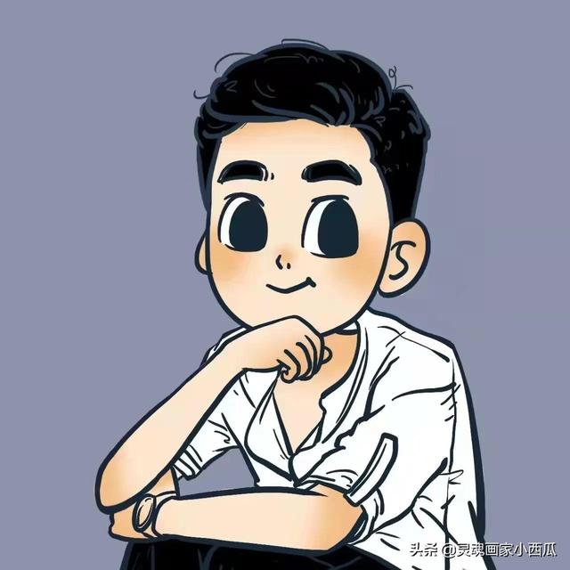 普通的头像微信，普通的头像（手绘的卡通微信头像）