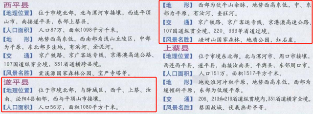 驻马店各区县常住人口，河南驻马店确山、泌阳、汝南、遂平、新蔡5县现状观察