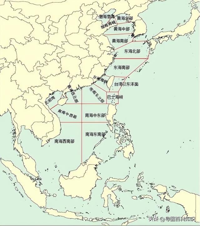 我国有几大海域，我国有几大海域分布图（中国海岛概览）