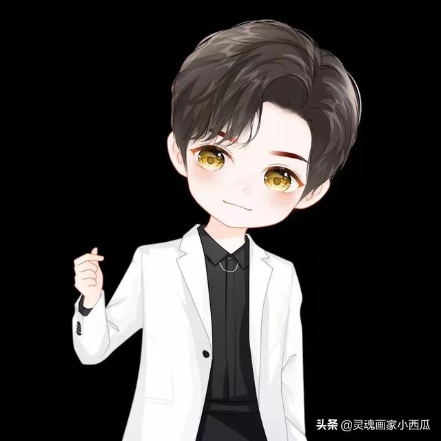 可爱男生动漫头像微信，可爱男生动漫头像（手绘的男士卡通微信头像）