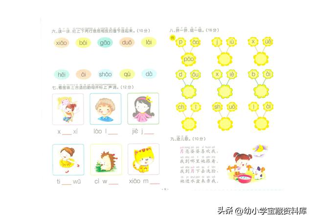 复韵母都有什么，复韵母有哪些字母（拼音复韵母+鼻韵母+整体认读音节）