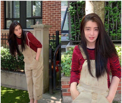 粉色外套配什么颜色内搭，粉色外套配什么颜色内搭好看男（穿粉色羽绒服配白内搭）