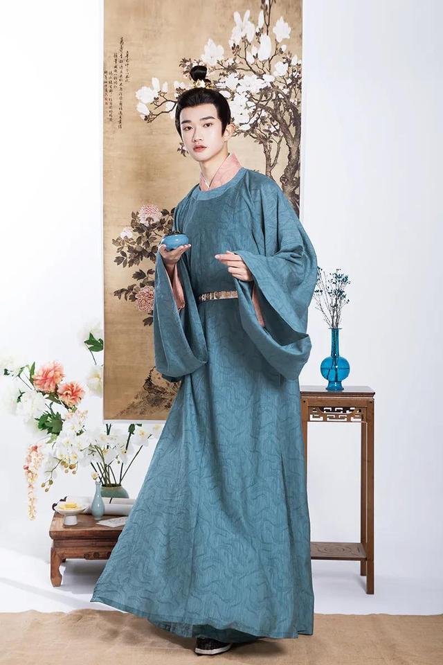 汉服圆领袍无缝领子，圆领袍——唐圆领