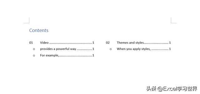 怎样自动生成目录，word系统怎样自动生成目录（这是人生中绕不过去的一个必备技能）