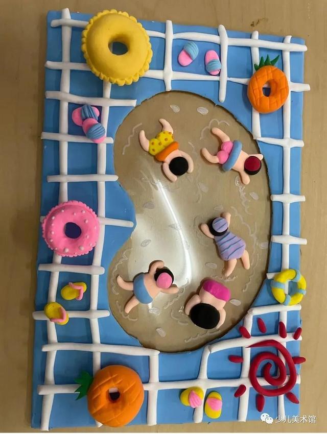 儿童diy手工画6-8岁，让孩子爱上黏土手工制作教程