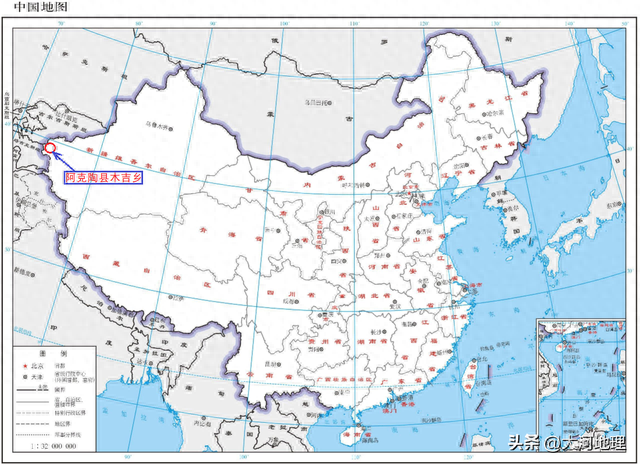 中国西极之地的最西边，有一个比上海市还大的木吉乡