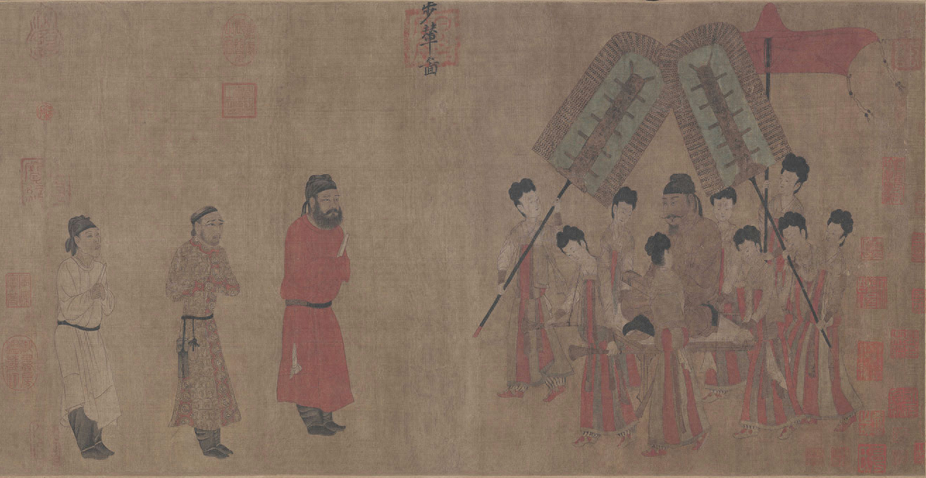 《步辇图》是哪位画家画的？（步辇图描绘了什么故事）