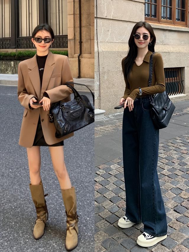 秋季服装搭配图片,秋季外出旅游服装搭配图片女(这些搭配思路请收好