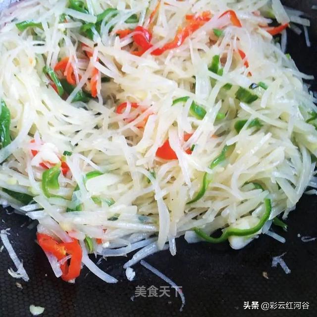 醋溜土豆丝的做法，醋溜土豆丝的做法作文（醋溜土豆丝）