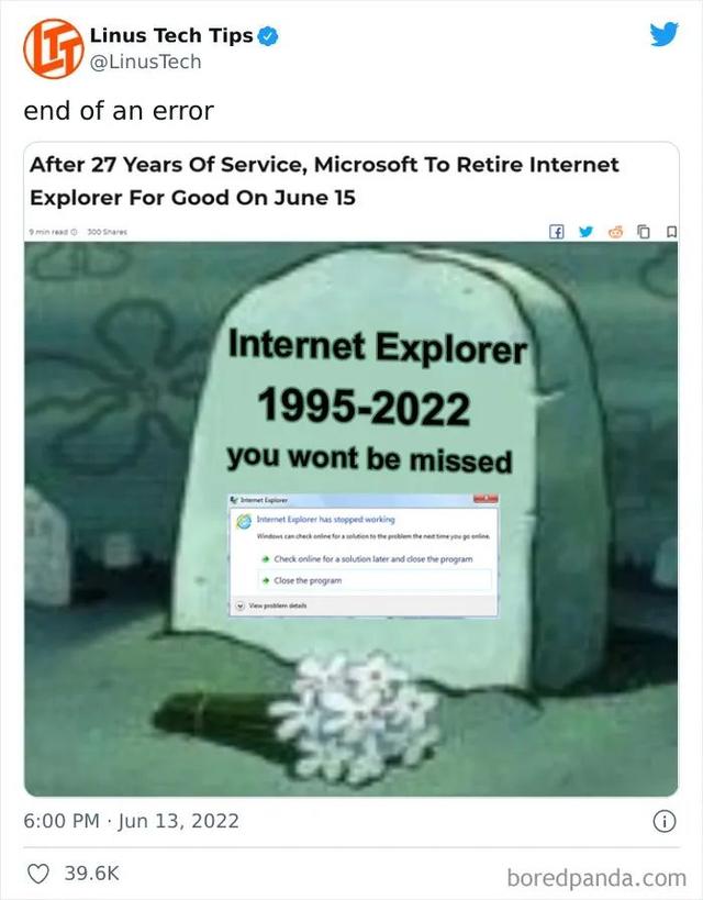 ie浏览器和microsoftedge哪个好用，IE浏览器被正式淘汰