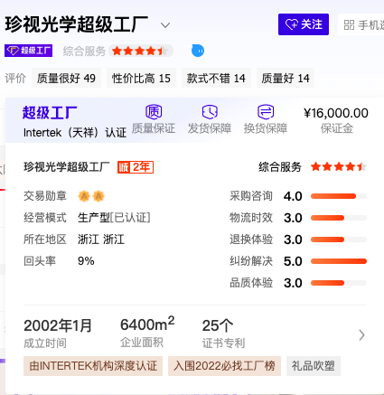 10家值得收藏的镜片眼镜框好店，线上买眼镜
