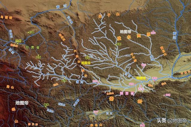 渭河平原在哪里，渭河平原在哪里地图（才知古今源头不同）