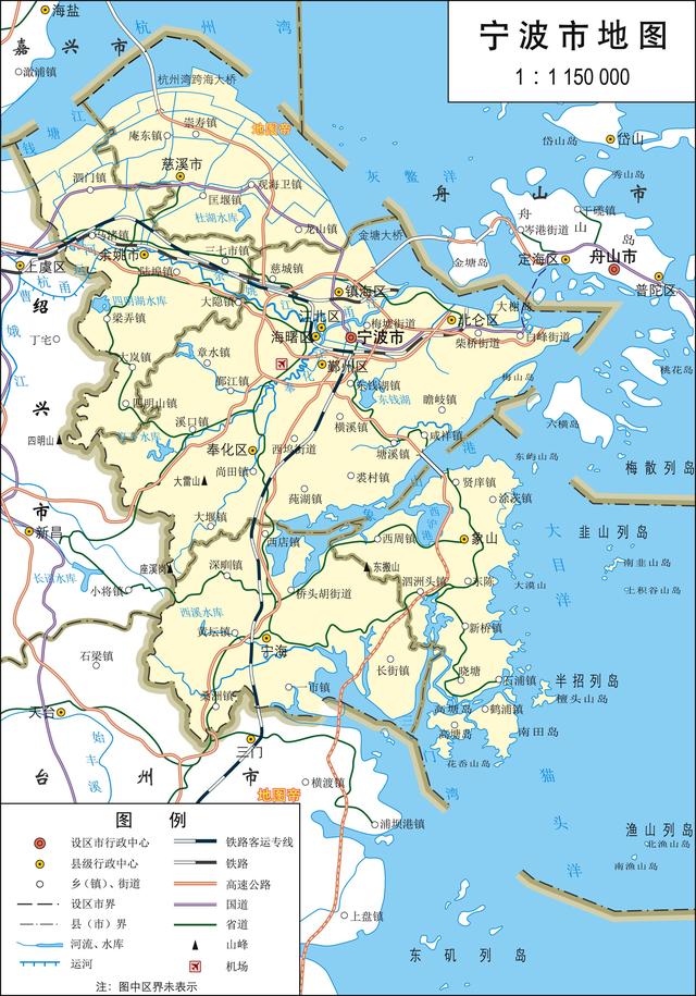 宁波湾地图图片
