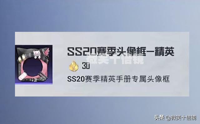和平精英怎么换头像，和平精英怎么更换头像（和平：SS20赛季手册抢先看）