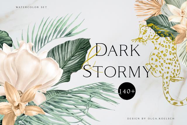 滴水观音价格，北欧插画丨梦幻般的热带雨林（滴水观音价格1.5米）