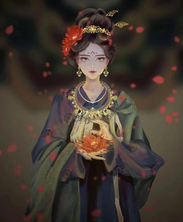 古风美人，古风美人绘画（古风美人的唯美句子图片）