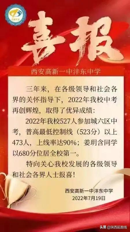 西安初中排名前100名的学校，西安中学排名（2022年西安市中考32所初中成绩概况）