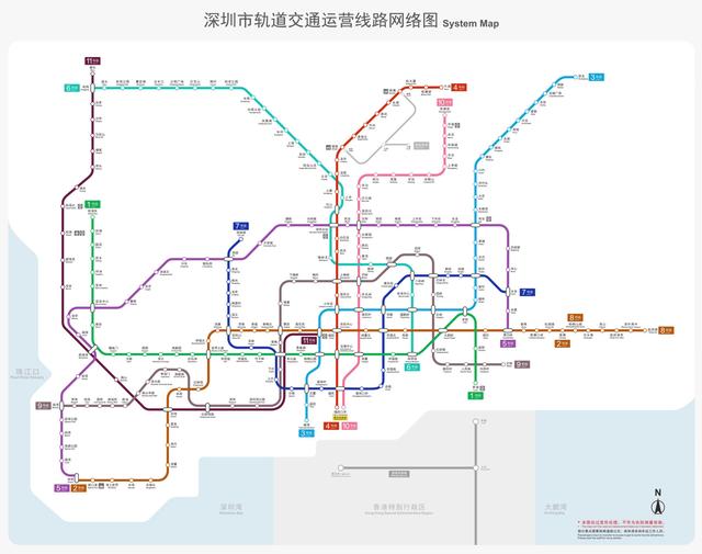 深圳地铁1号线路图，深圳地铁新开通线路图（哪些地铁线路可以到深圳宝安机场）