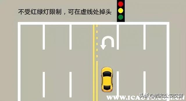 人行道可以掉头吗，人行道不能掉头吗（调头是在斑马线里还是过了斑马线）