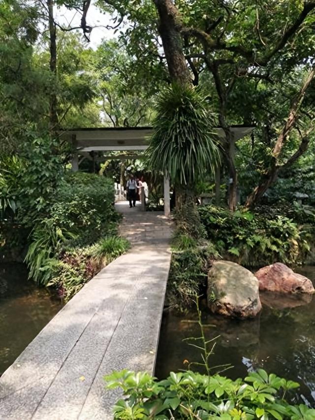 广州兰圃公园，闹市中的一方清幽美丽的安静之地，离越秀公园不远