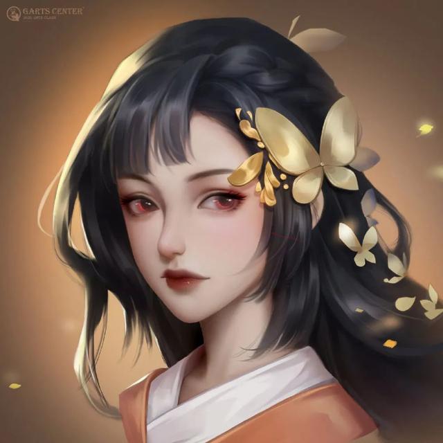 头像女生动漫古风，好看的古风动漫头像微信（动漫古风头像）