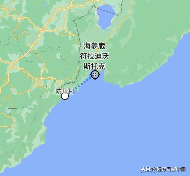 中国跟日本的边界是哪里,中国和日本的国界线(中国离日本海最近的地方