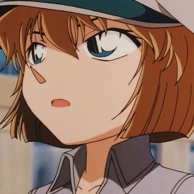 名侦探柯南里面的小哀头像，100张灰原哀头像合集