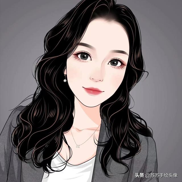 卡通女生图片小清新 可爱简约(又酷又飒的女生动漫头像)