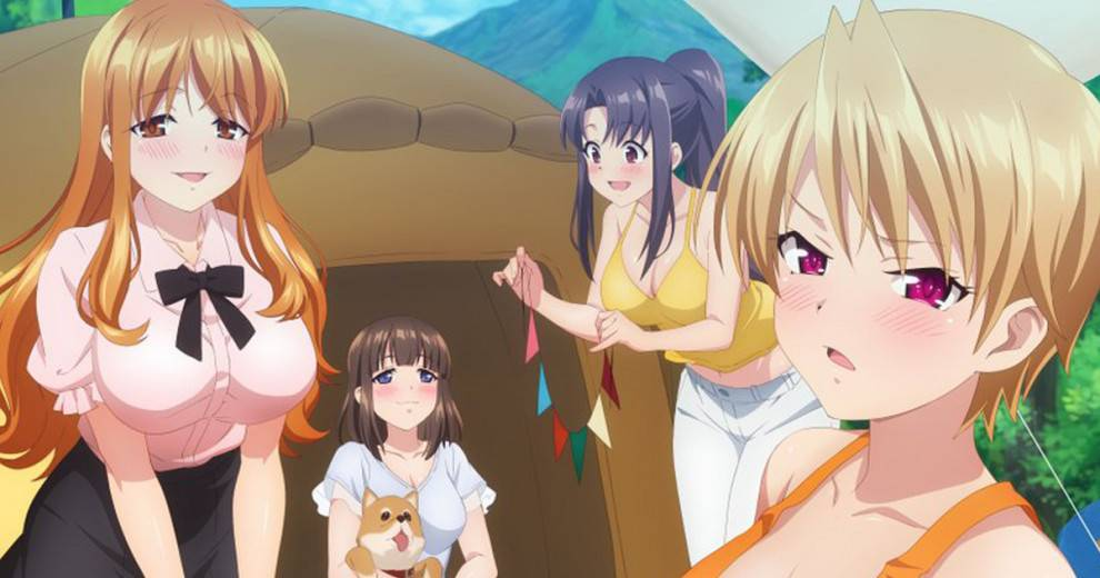 十月仅有的两部后宫动漫之一《后宫露营》