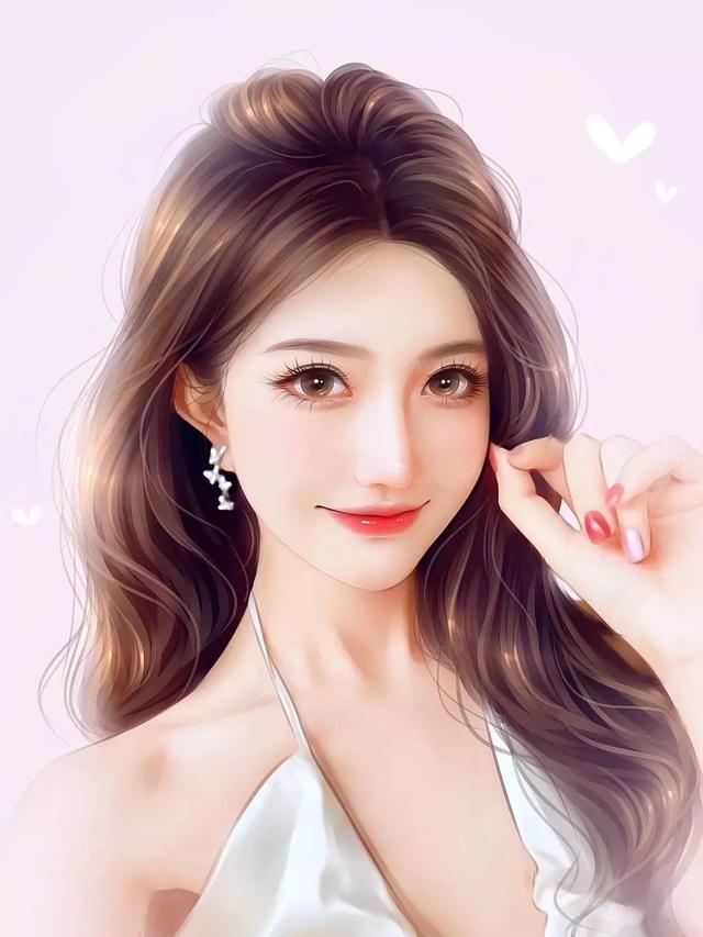 女生图片唯美清新，唯美清新女生头像微信（清新唯美的女生手绘漫画）